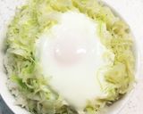 簡単超美味しい！キャベツ玉子丼☆作り方4写真