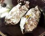 秋鮭のガーリックバター醤油♡作り方2写真