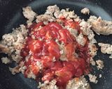 残ったハンバーグでオムライス作り方2写真