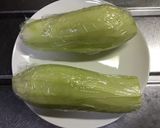 バジル風味♪茄子とベーコンのタルティーヌ作り方3写真