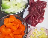 肉豆腐～♥生姜入り！作り方1写真