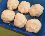 ふわふわがたまらない！ささみのつくね丼作り方2写真