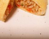 卵焼きフライパンでオムライス作り方2写真