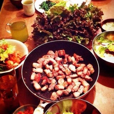 フライパンサーブ！で簡単サムギョプサル♪ by ぬくぱく