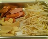 新生姜とウインナー炒め作り方1写真
