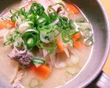 ★簡単!具だくさん!絶品豚汁★作り方6写真