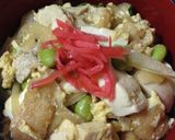 あっさりヘルシー！お豆の三世代丼作り方5写真