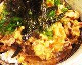 親子丼みたいな☆豚卵フワフワ☆レシピ作り方6写真