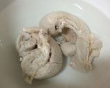 *鮭の白子もみじポン酢*作り方4写真