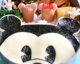 キャラ弁☆ウインナーでミッキー＆ミニー作り方8写真