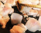鶏胸肉♡オニオンソースサイコロステーキ風作り方4写真