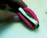 簡単おつまみ！かまぼこin大葉チーズ作り方6写真