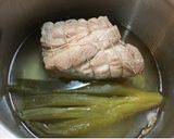 煮豚 〜 ネギソースで作り方1写真