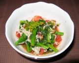 小松菜とシラスのごま油あえ作り方3写真