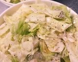 居酒屋風やみつきキャベツしらす♥作り方4写真