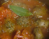 骨挽き鰯つみれ団子のトマトソース煮込み作り方4写真