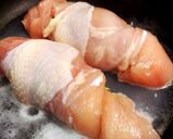 キャベツとニンジンのやわらかロール蒸し鶏作り方4写真