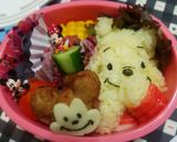 キャラ弁 ディズニー くまのプーさん作り方8写真