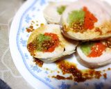 キャベツとニンジンのやわらかロール蒸し鶏作り方9写真