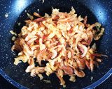 なんちゃって海老のかき揚げ天丼作り方4写真