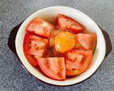 トースターde☆トマたまチーズグラタン作り方2写真