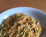 ずぼら飯！日清ラ王（味噌）で簡単まぜ麺☆作り方2写真