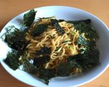 ずぼら飯！日清ラ王（味噌）で簡単まぜ麺☆作り方3写真
