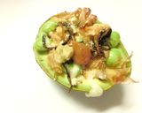 梅紫蘇わさび❀さっぱり焼アボカドココット作り方7写真