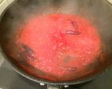カニ缶でワタリガニのトマトクリームパスタ作り方3写真