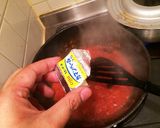 カニ缶でワタリガニのトマトクリームパスタ作り方5写真