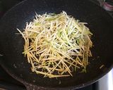 糖質制限シャキシャキ☆じゃこ水菜炒め作り方4写真