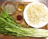 糖質制限シャキシャキ☆じゃこ水菜炒め作り方1写真