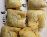 塩昆布の旨み～納豆の油揚げ包み焼き作り方2写真