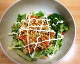 パリパリポテチのタコライス丼作り方4写真