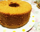 ふわうま蜂蜜とカフェオレのシフォンケーキ作り方11写真