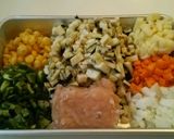 白滝　ドライカレー麺作り方1写真