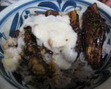 なす蒲焼き丼　簡単レンジ３分+焼き　　　作り方12写真