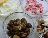 栗丼(秋はこんなどんぶりがおすすめ)作り方1写真
