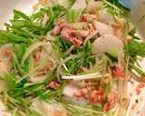 自慢のポテト生地キッシュ☆鮭＆冬野菜作り方3写真