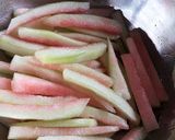 エコなお漬物! スイカの皮の簡単浅漬け。作り方3写真