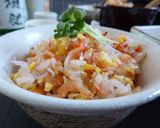 ストウブで桜えびとちりめんじゃこ飯作り方5写真