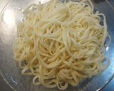 鰹出汁香る＊カレーつけ麺作り方2写真