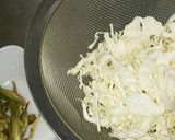 皮パリチキンの高菜明太丼作り方2写真