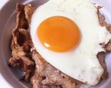 お一人様のランチに豚肉キムチ納豆丼作り方6写真