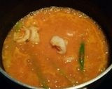 白滝　海老のトマトクリームスパ風作り方4写真