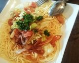 醤油味ヘルシーパスタ！！＼(^o^)／作り方5写真