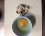 ふわふわ卵のせ♪アボカドのチーズ焼作り方2写真