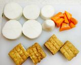 じゅわ〜味しみ！大根と厚揚げの煮物作り方1写真