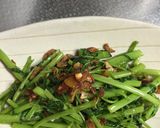 空芯菜の炒め物作り方4写真
