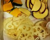 根菜たっぷり！オシャレなサラダ作り方1写真